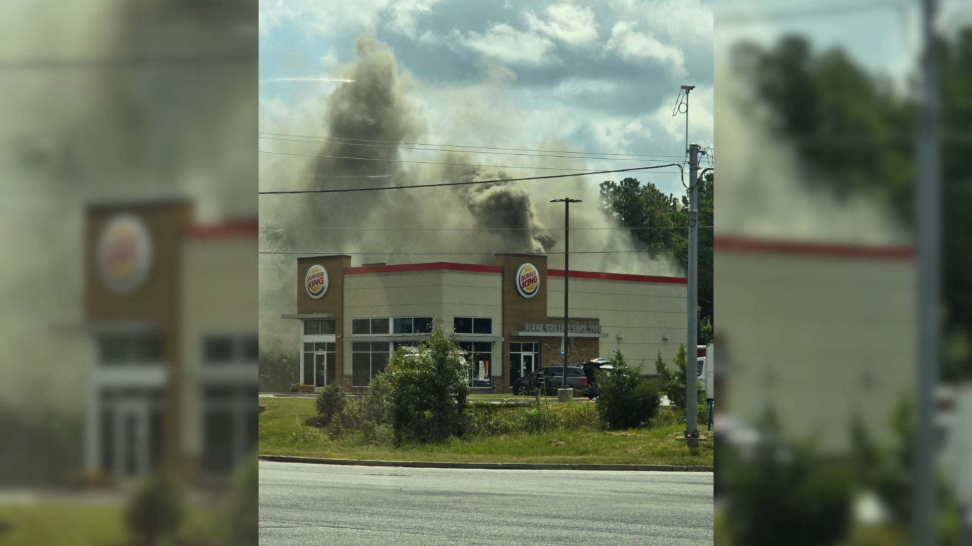 Firefighters Respond to Blaze at Anderson County Burger King