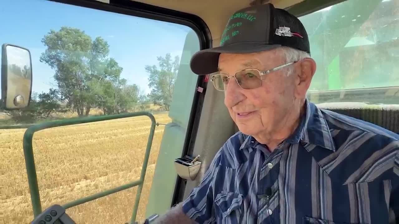 Three Generations Unite for Harvest on North Dakota Farm