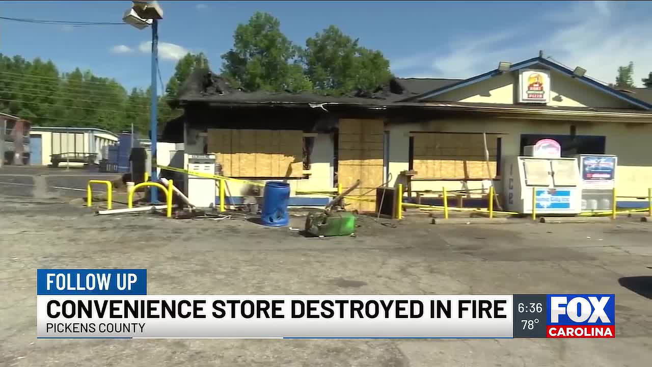 Fire Destroys Pickens County Landmark Business, Owners Plan to Rebuild