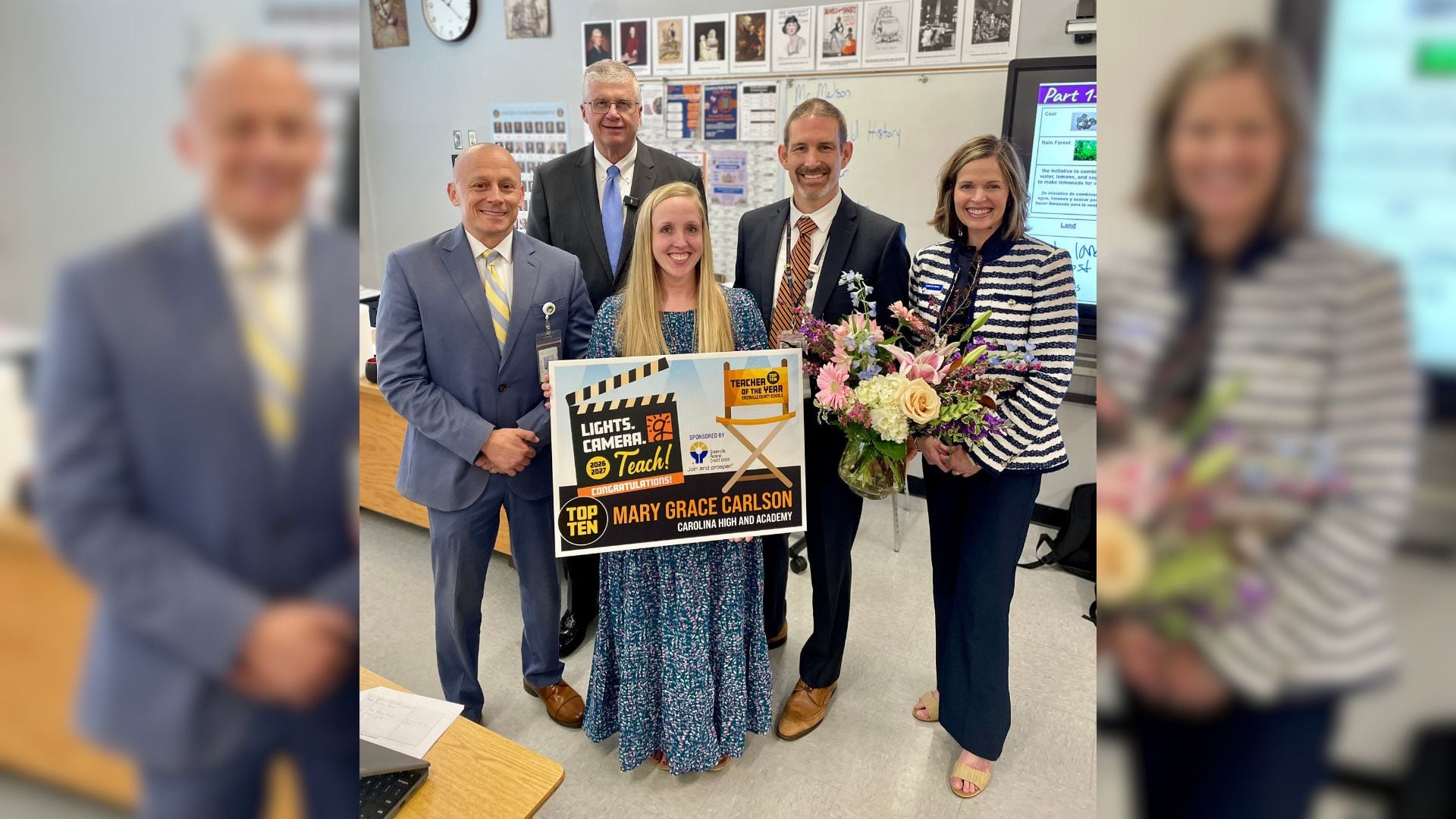 Greenville County Schools Names 2026-2027 Teacher of the Year