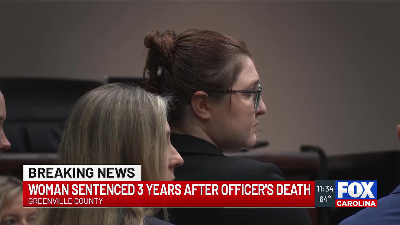 South Carolina Woman Sentenced to Seven Years in Prison in Connection With Officer’s Death