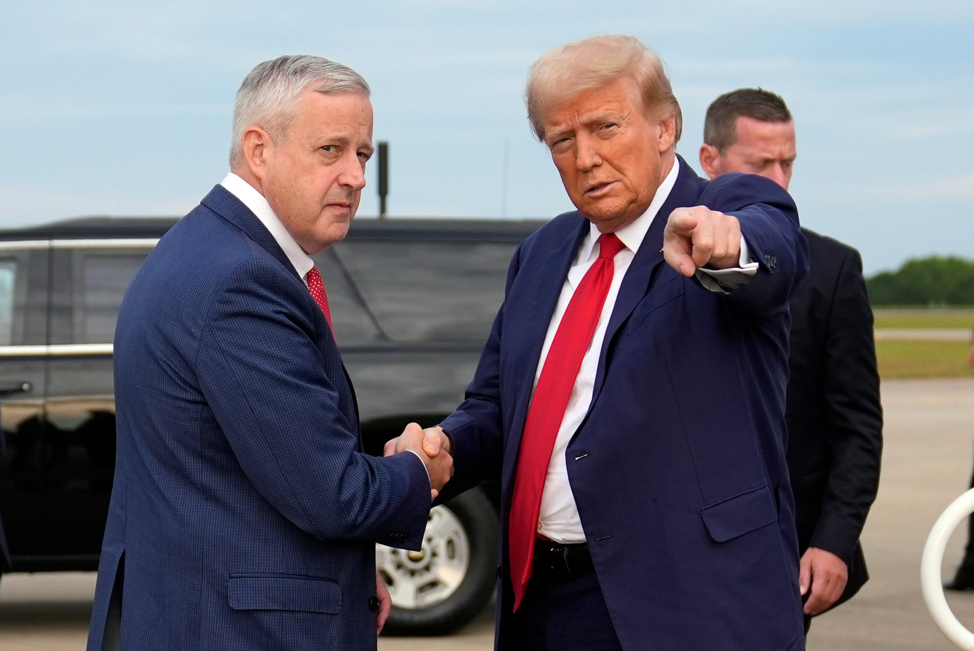 President Trump Holds Rally in North Carolina Supporting Senate Candidate