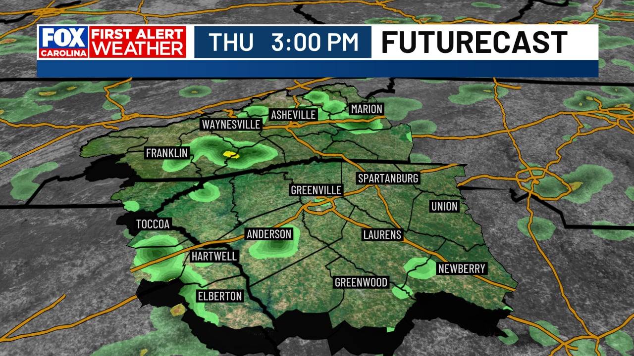 Afternoon Storms to Continue Through Friday, Followed by Heatwave