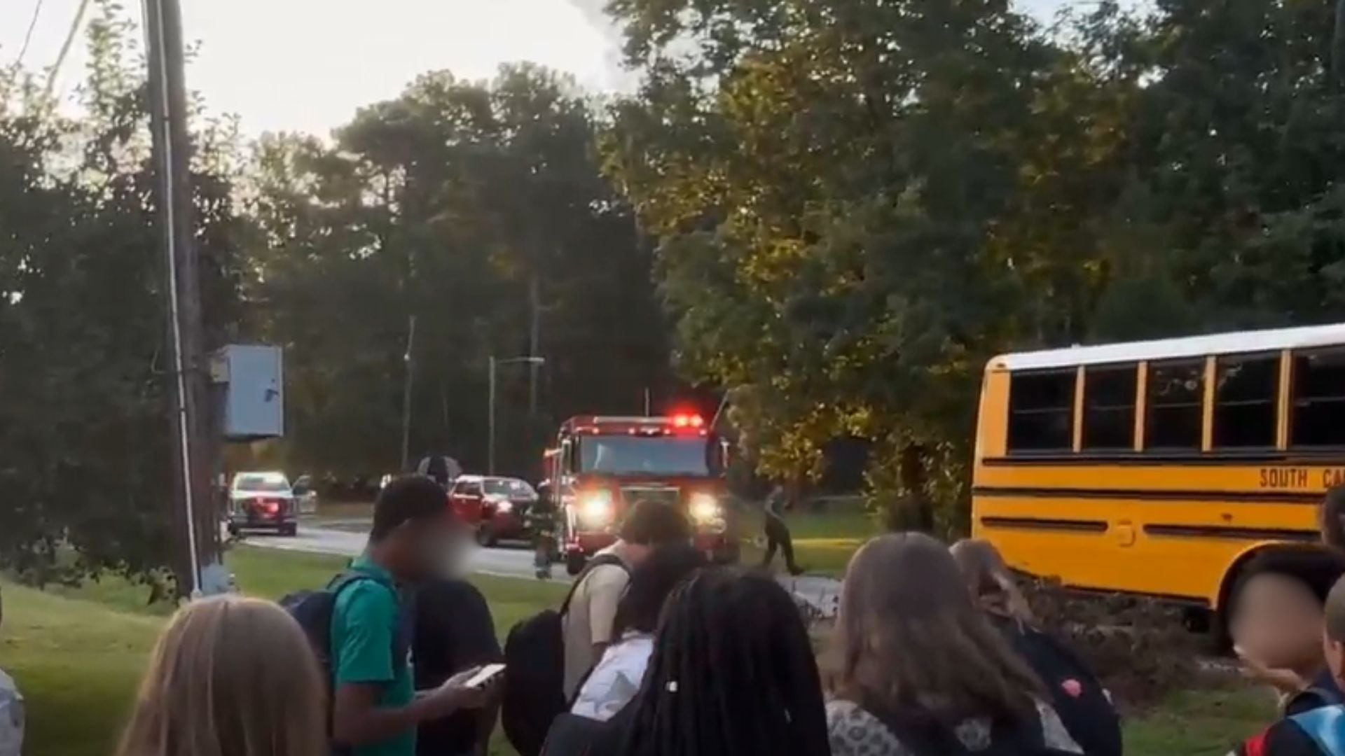 Driver Charged After Rear-Ending Spartanburg School Bus