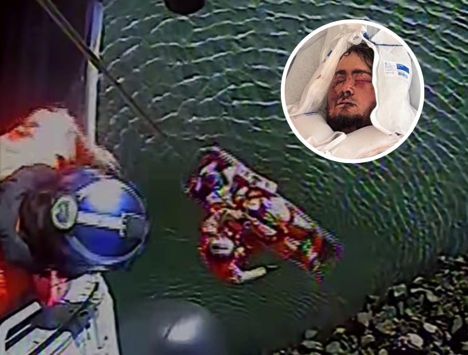 Fisherman Rescued After Being Trapped by Boulder, Calls for Help Using Siri