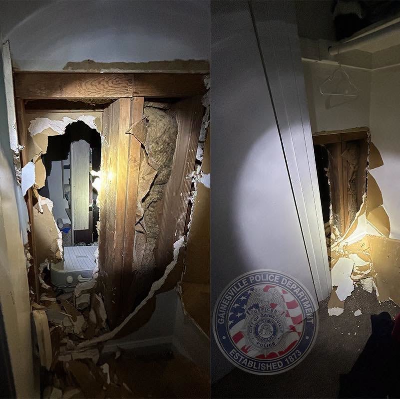 Man Arrested in Gainesville Apartment Break-In and Assault