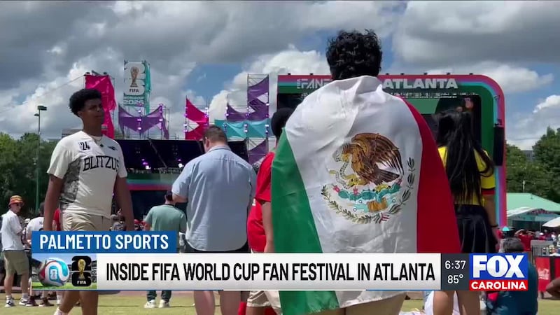Fans flock to FIFA World Cup Fan Festival in downtown Atlanta