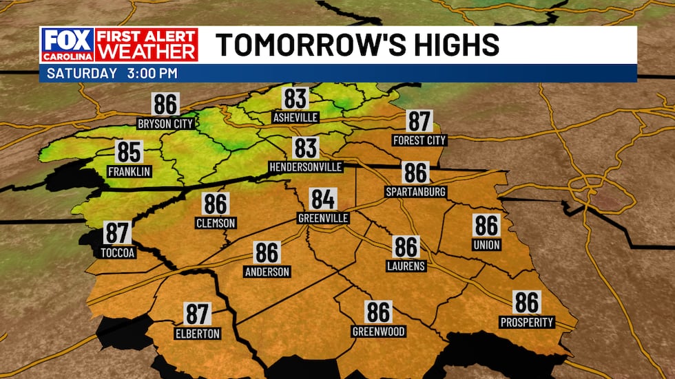 Pleasant, mostly sunny