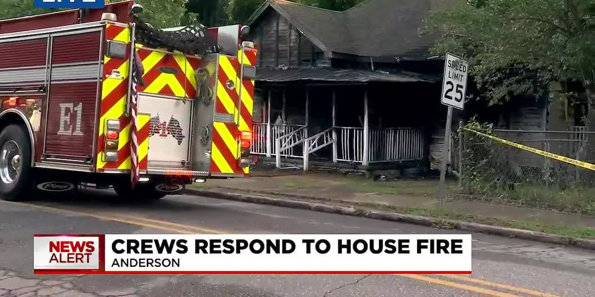 1 person flown to burn center following house fire in Anderson