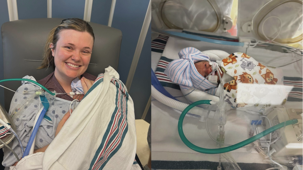 Sylvie weighed exactly one pound when she was born a little over two weeks ago. Sylvie's...