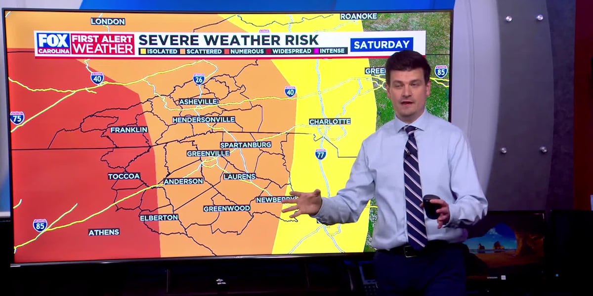 Severe weather could impact spring break travel