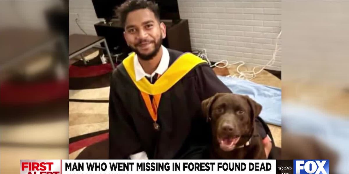 Officials: Man who went missing in forest found dead