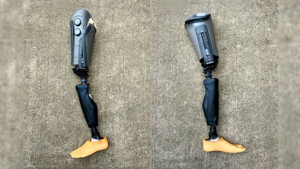 Leg Resizer Asheville police trying to reunite owner with prosthetic leg