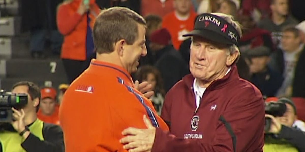 Gamecocks legend Spurrier’s rivalry ribbing, respect toward Clemson at ...