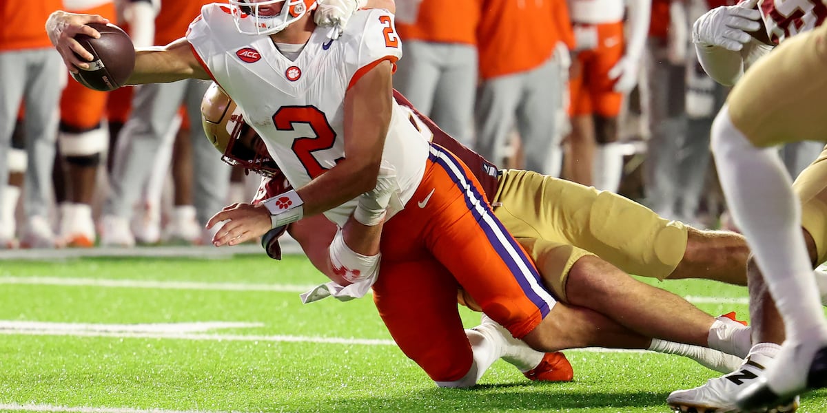 Tigers soar past Boston College in 41-10 victory Saturday night