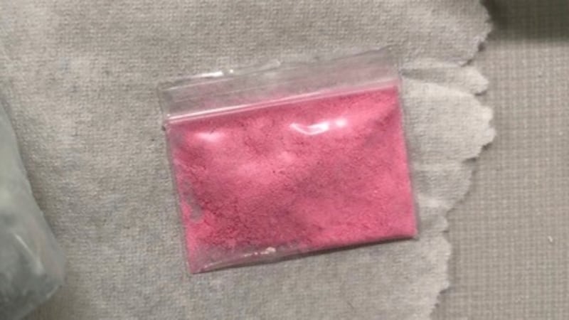 This photo provided by the Office of the Special Narcotics Prosecutor in New York shows a bag...
