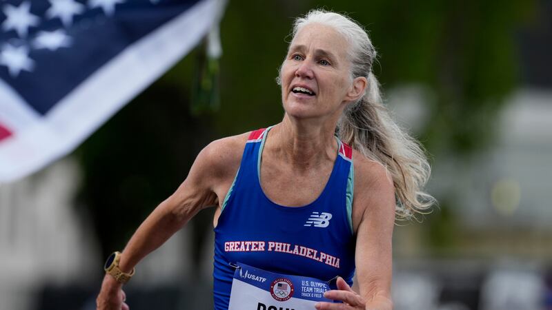 Grandmother, 58, makes the podium in event at US Olympic Trials