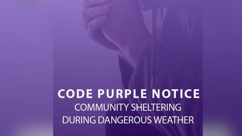Code Purple issued in Buncombe Co. due to cold weather