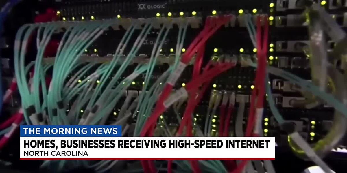 More than 10K residents in NC to receive high-speed internet as part of ...