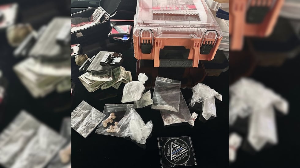 Deputies seized over 70 grams of fentanyl among other drugs.