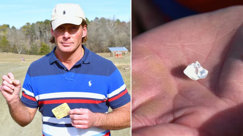 Spectacular': Man finds nearly 5-carat diamond while visiting
