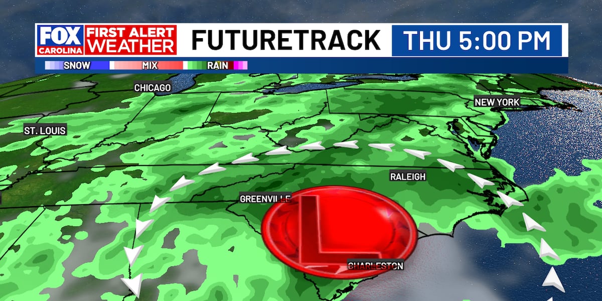 Wet Pattern Eases as the Week Winds Down