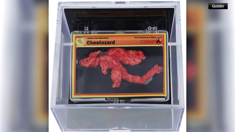 Cheeto Computer Pokémon-shaped Cheeto sells for nearly $90K