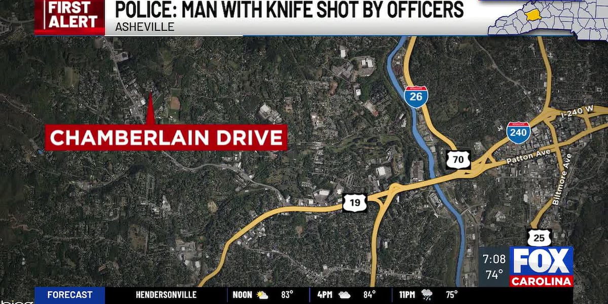 Police: Charges filed against knife-wielding suspect injured in officer-involved shooting