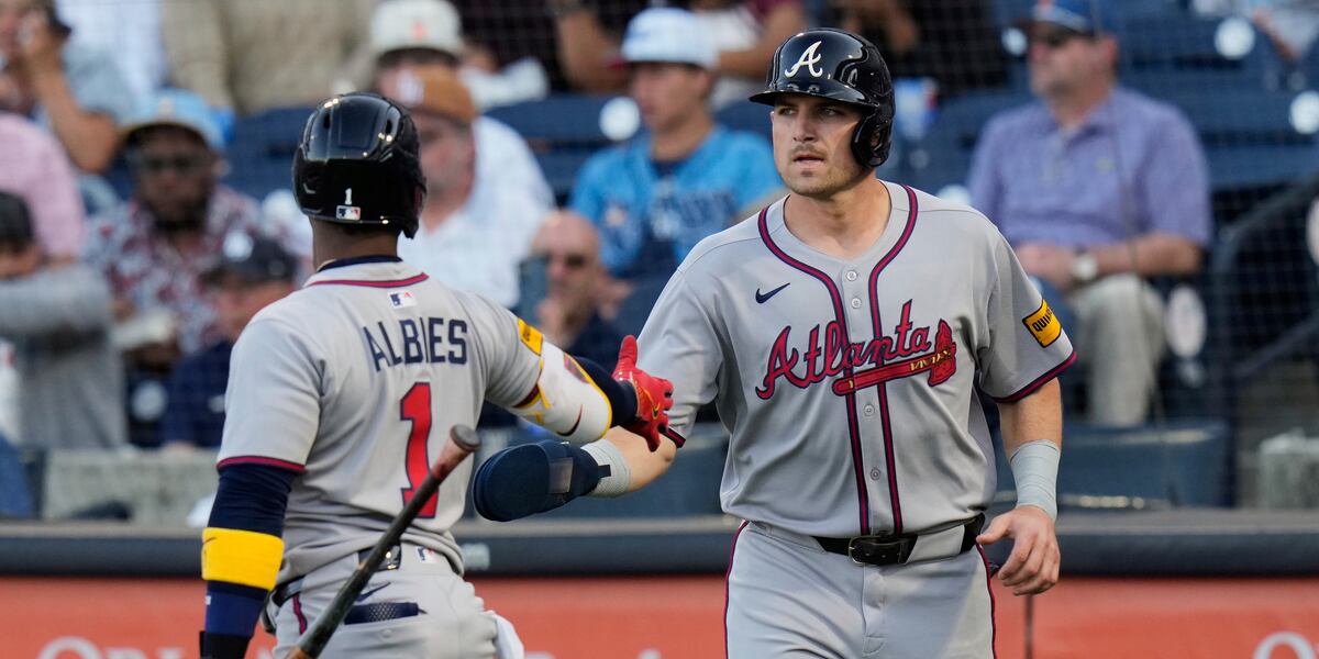 Jeremy Riley Baseball Riley hits 2 home runs, drives in 5 as Braves beat Blue Jays 8-4 for ...