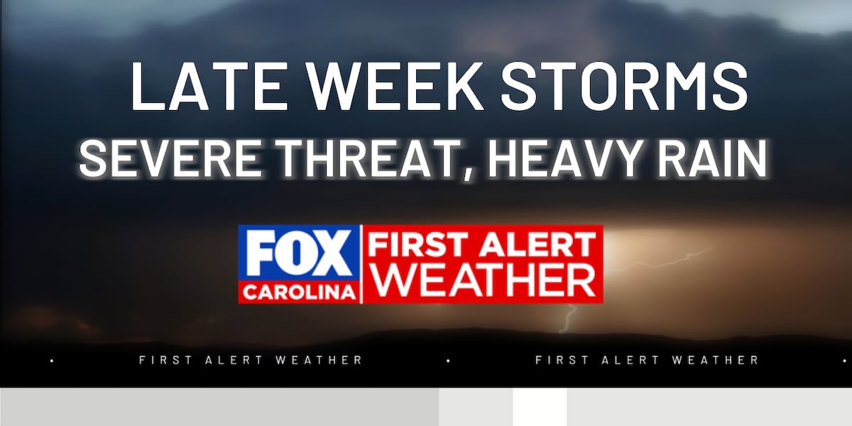 Storms Return Thursday & Friday, Less Humid Weekend