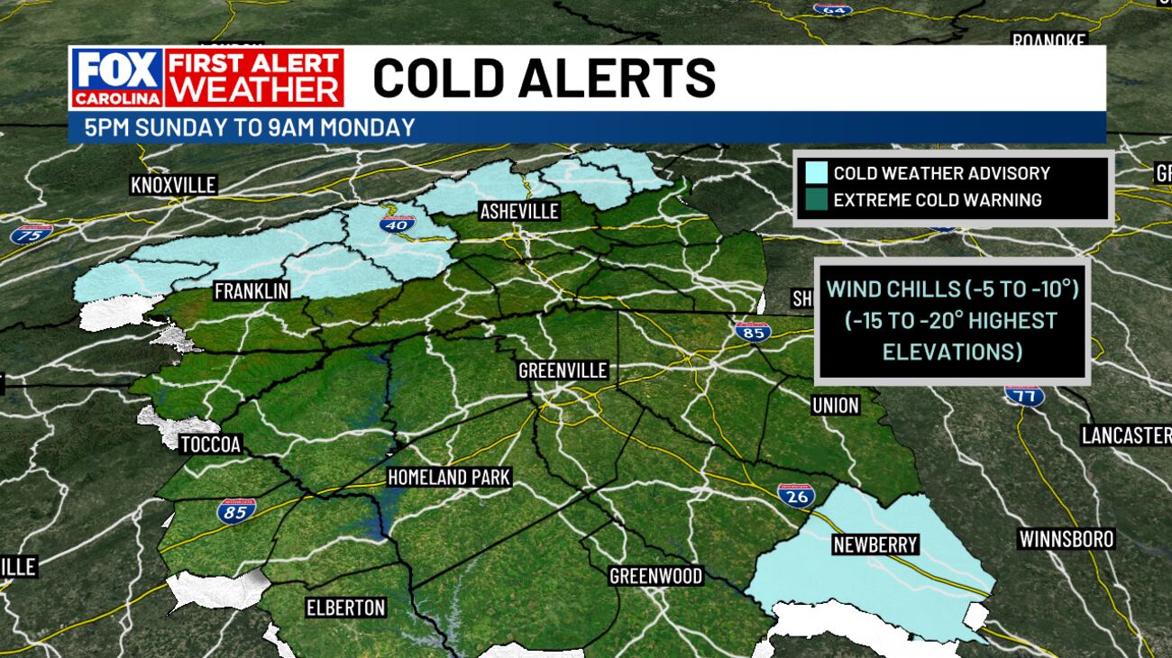 FIRST ALERT: Arctic cold front brings dramatic temperature swing this ...