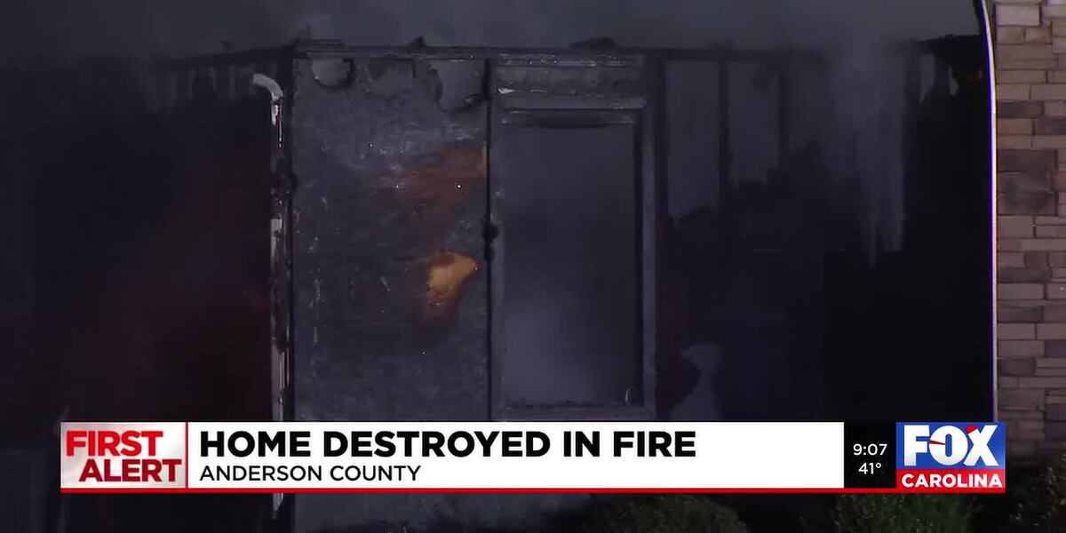 Fire Anderson Crews respond to New Year’s Eve house fire in Anderson County