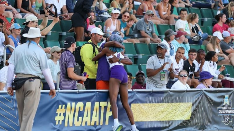 Foreman Wins NCAA Title In Women’s Triple Jump