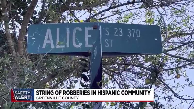 String of Robberies in Hispanic Community