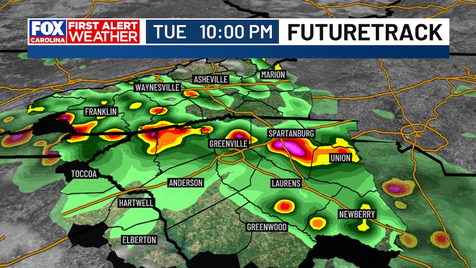 Tuesday Night Storm Potential