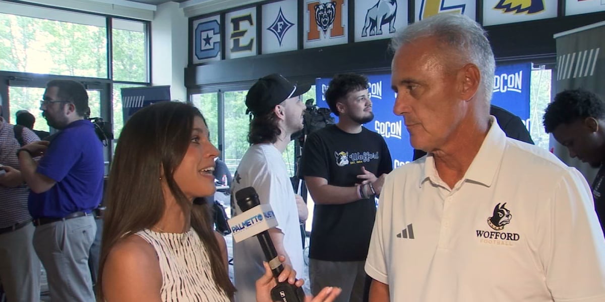 1-on-1 with Wofford football at SoCon Media Day