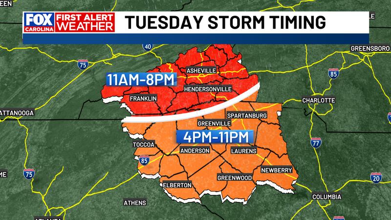 FIRST ALERT WEATHER DAY: Dangerous Heat & Severe Storms This Tuesday