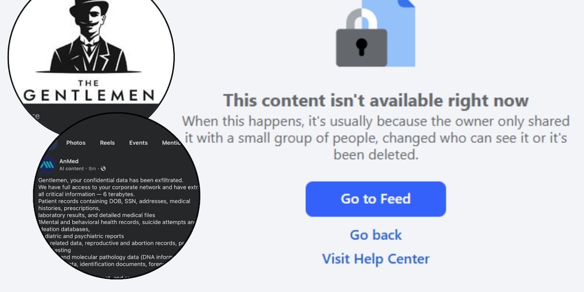 AnMed Facebook page appears hacked amid ongoing cyberattack AnMed Facebook page appears hacked amid ongoing cyberattack