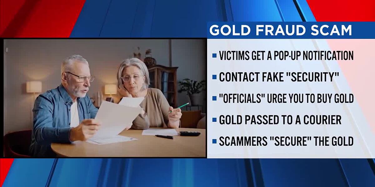 Gold Alert Safety Alert: Gold fraud scam