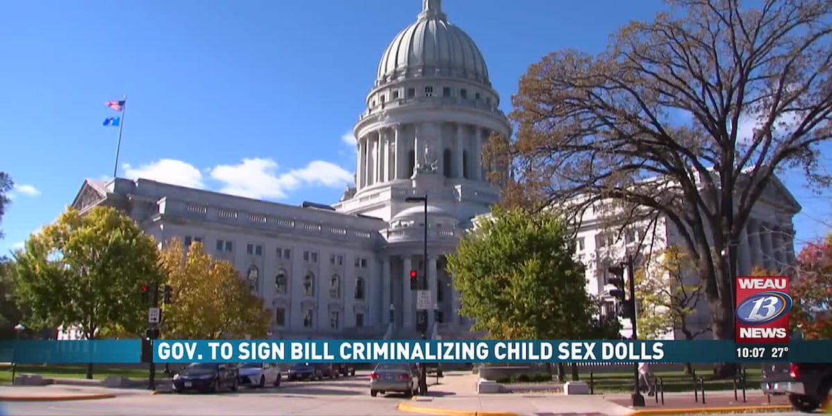Gov. Evers to Sign Bill Criminalizing Child Sex Dolls Gov. Evers to Sign Bill Criminalizing Child Sex Dolls