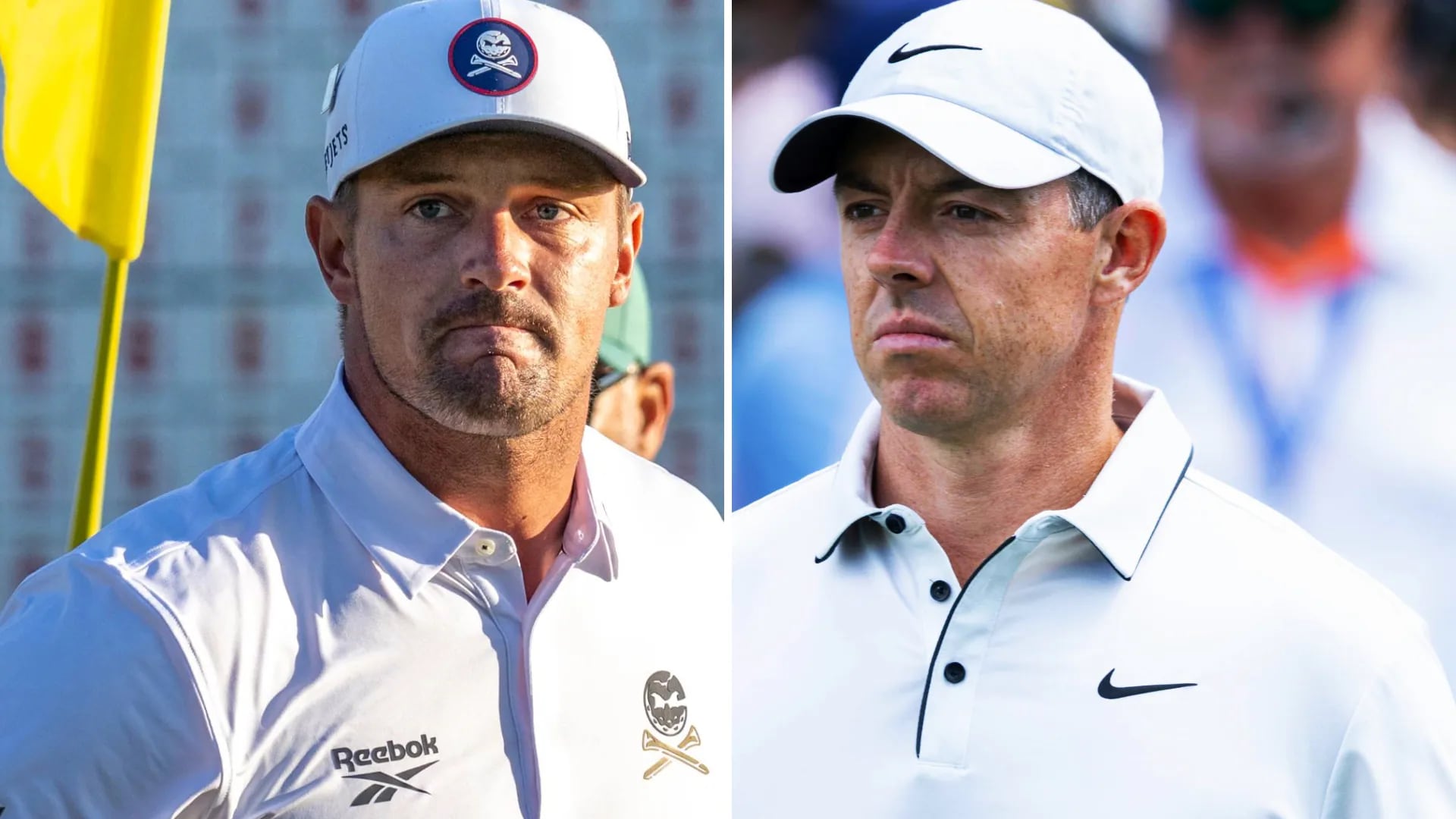 Bryson DeChambeau is trying to chase down Rory McIlroy again in a major. He has 18 holes to do it