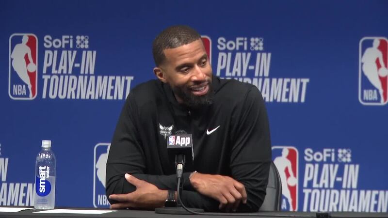 WATCH: Charlotte Hornets head coach Charles Lee postgame following electric postseason...