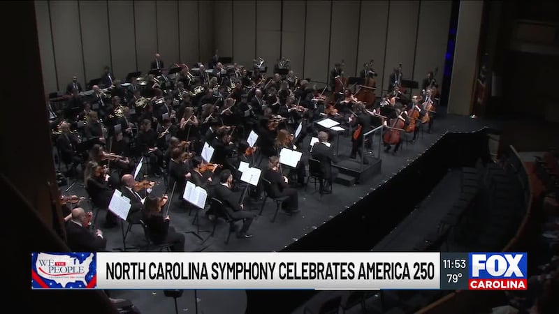 North Carolina Symphony celebrates America 250