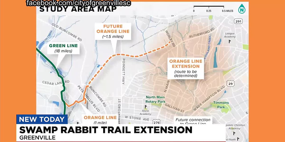 Getting Off Topic Rabbit Trail City of Greenville plans to extend Swamp Rabbit Trail
