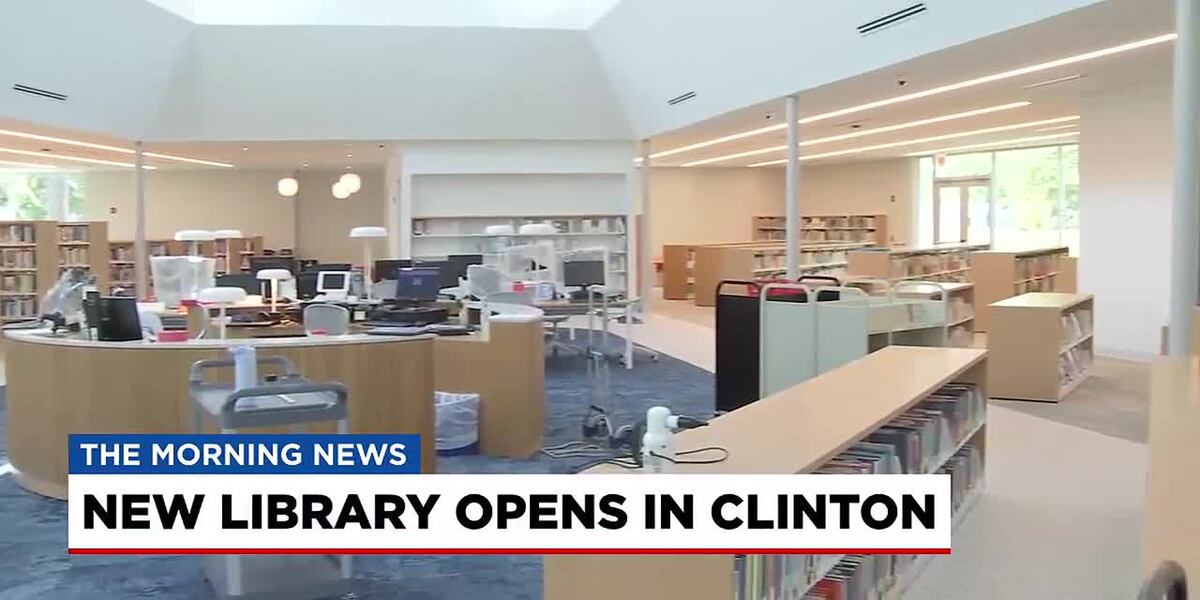 Clinton Ia Library New library opens in Clinton