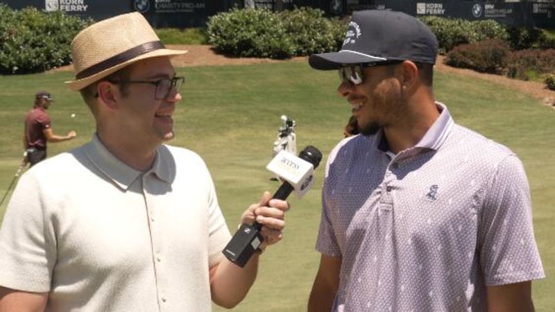 WATCH: Palmetto Sports Director Carmine Gemei speaks 1-on-1 with basketball star Seth Curry...