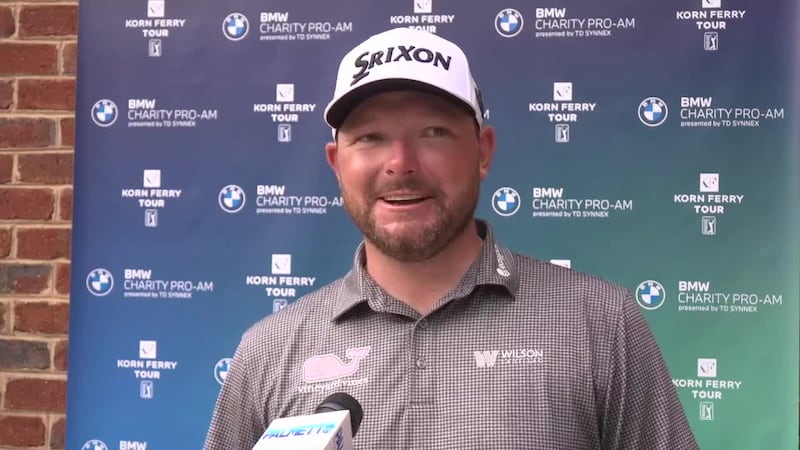 SC native and former Gamecock Matt NeSmith on being back home for BMW Charity Pro-Am, playing...