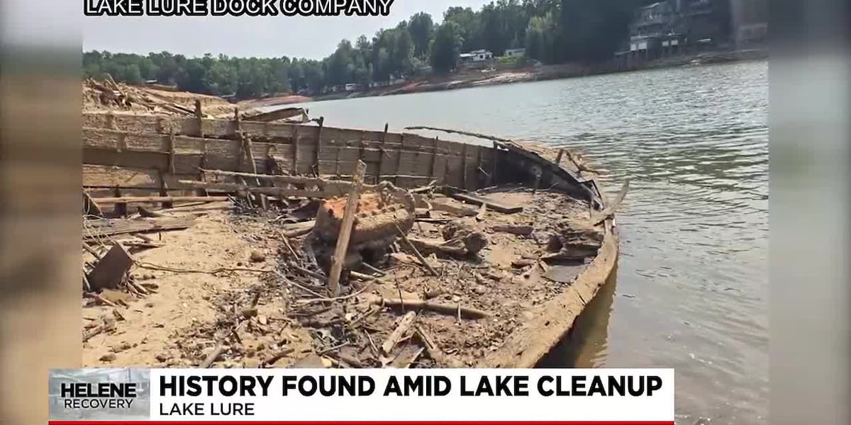 Lake Lure drawdown uncovers pieces of forgotten history Lake Lure drawdown uncovers pieces of forgotten history