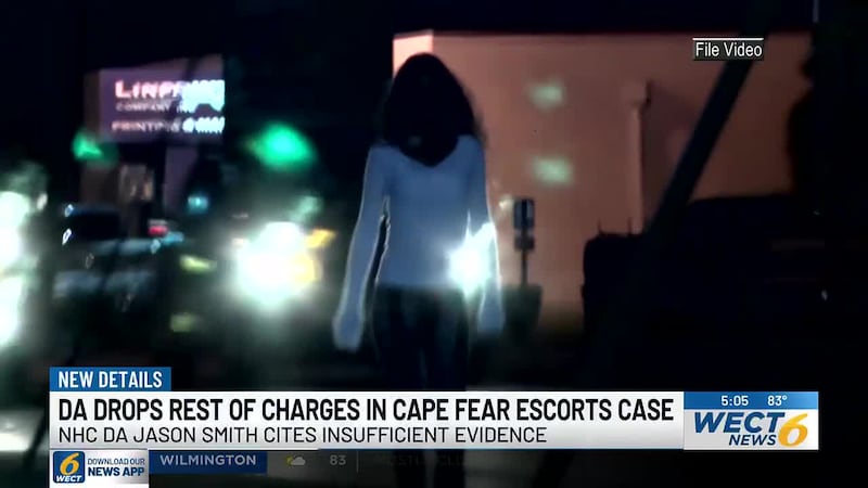 District Attorney’s office drops all remaining charges against Cape Fear Escorts case defendants