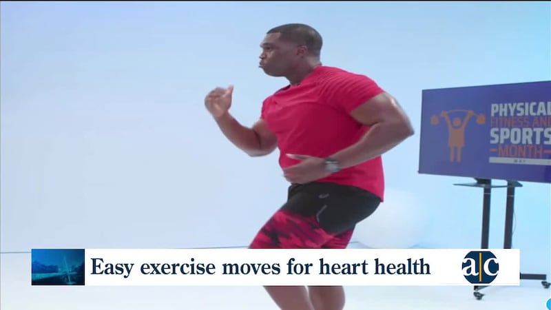 Personal trainer Christopher Clarke shares easy moves to stay active during your busy day.